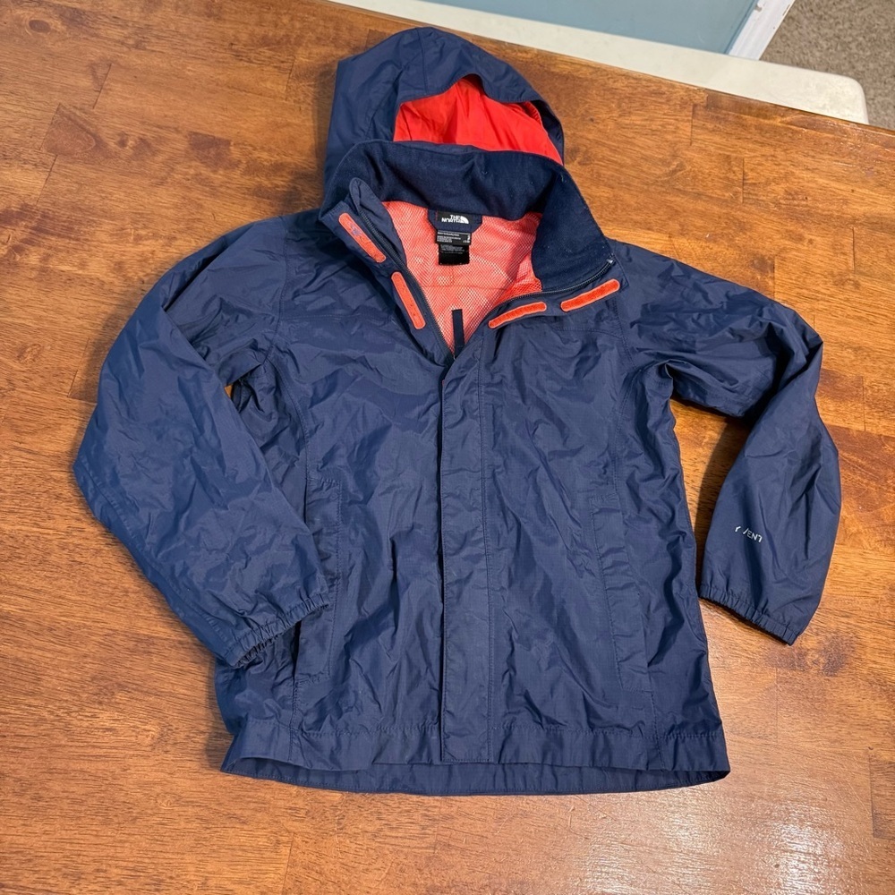 The North Face Navy and Orange Jacket